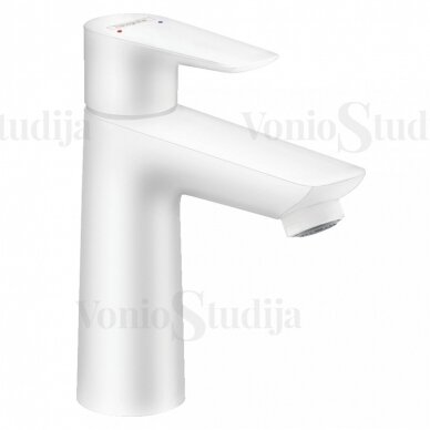 Baltas praustuvo maišytuvas  Hansgrohe Talis E 110