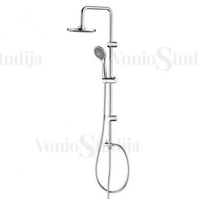 Grohe GROHTHERM 800 termostatinio vonios maišytuvo ir DEMM dušo sistemos komplektas 1