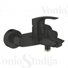 Grohe Eurosmart vonios maišytuvas 333002433 juodos matinės spalvos