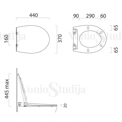 Grohe potinkinis wc rėmas juodos matinės spalvos mygtuku ir GSI Modo pakabinamas klozetas su SWIRLFLUSH® nuplovimo sistema 10