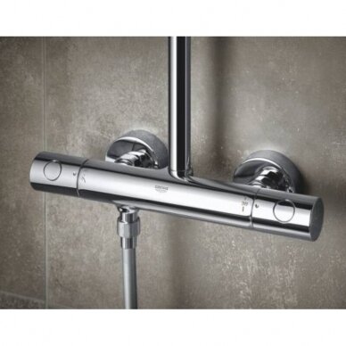 Grohe Vitalio Start 250 Cube 26696000 termostatinė dušo sistema 4