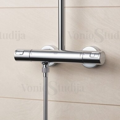 Grohe Vitalio Start 250 Cube 26696000 termostatinė dušo sistema 2