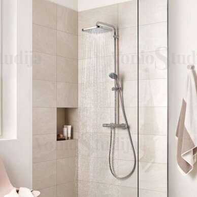 Grohe Vitalio Start 250 Cube 26696000 termostatinė dušo sistema 1