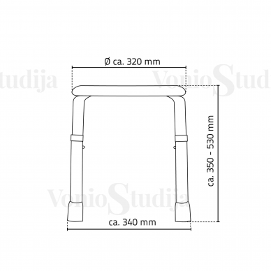 Kėdutė voniai HANDICAP A00603101 2