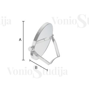 Kosmetinis veidrodis Smedbo Outline FK443 1