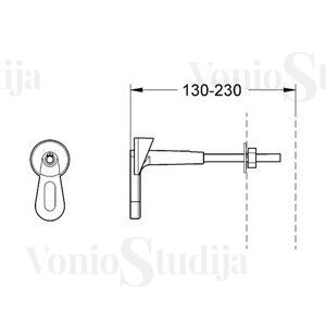 Potinkinis Grohe rėmas suchromo spalvos mygtuku ir pakabinamu wc Paula + lėtaeigis dangtis 6