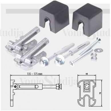 Potinkinis WERIT rėmas su juodu matiniu mygtuku ir WC juodu SAT Infinitio Compact Rimless komplektas 4