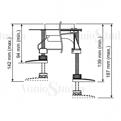 Tece Drainline su metalinėmis juodos spalvos grotelėmis 90cm 10