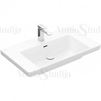 Villeroy&Boch praustuvas 800x470 mm Subway 3.0 su CeramicPlus danga